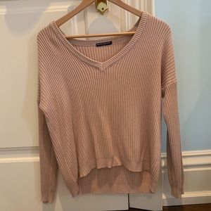 Brandy Melville Pink Knit Sweater